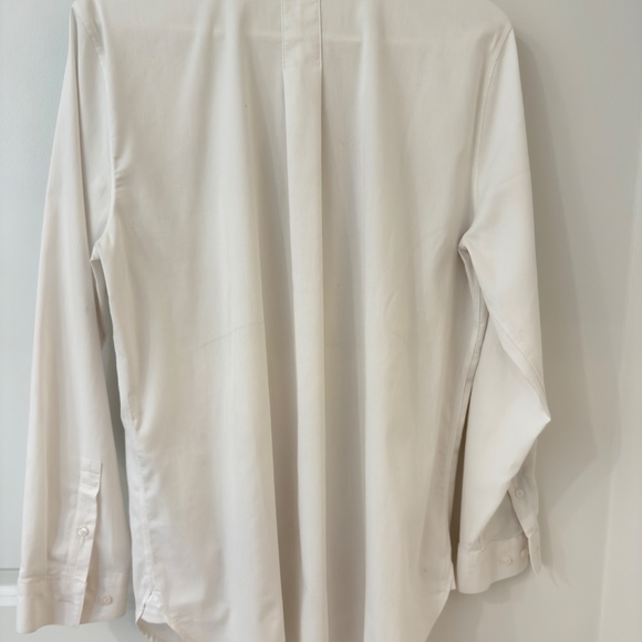 Long sleeve, embroidered front,  button down blouse, Chicos - Picture 6 of 9